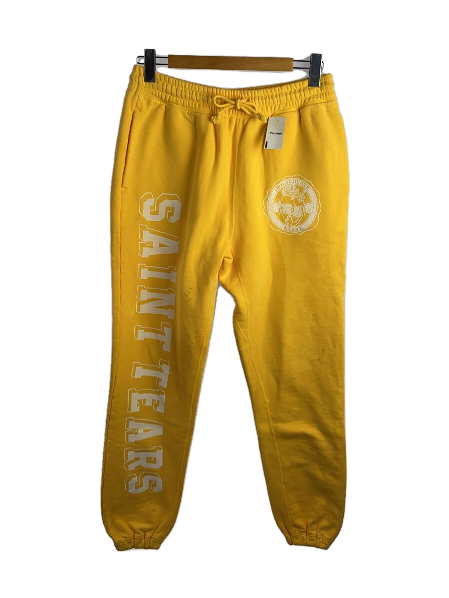 【中古】SAINT MICHAEL◆21AW/STT_SWT PNT_STTRS LG/スウェットパンツ/S/イエロー//【メンズウェア】｜2ｎｄ STREET 店