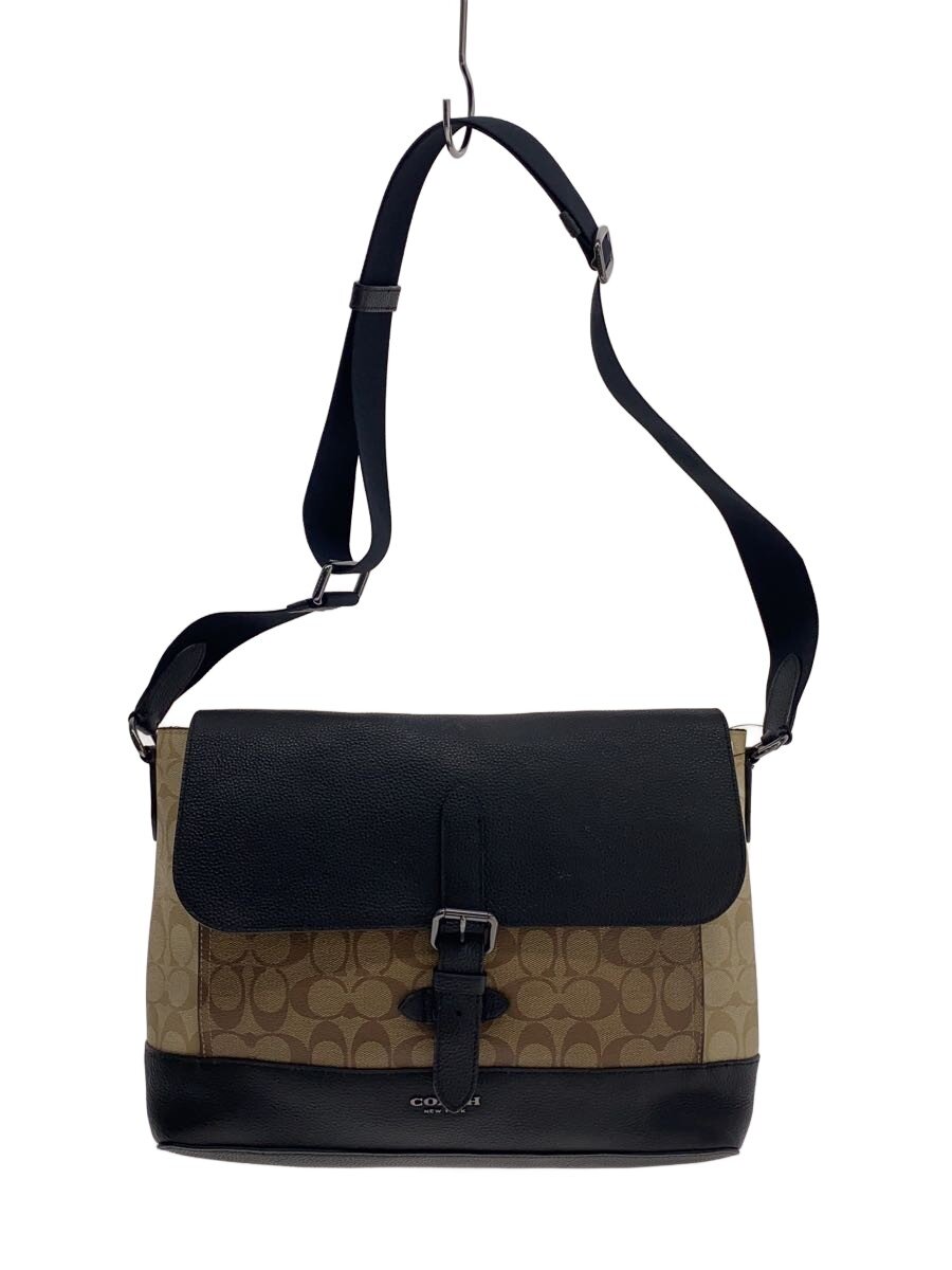 【中古】COACH◆ショルダーバッグ/なめし革/C6079【御徒面子】