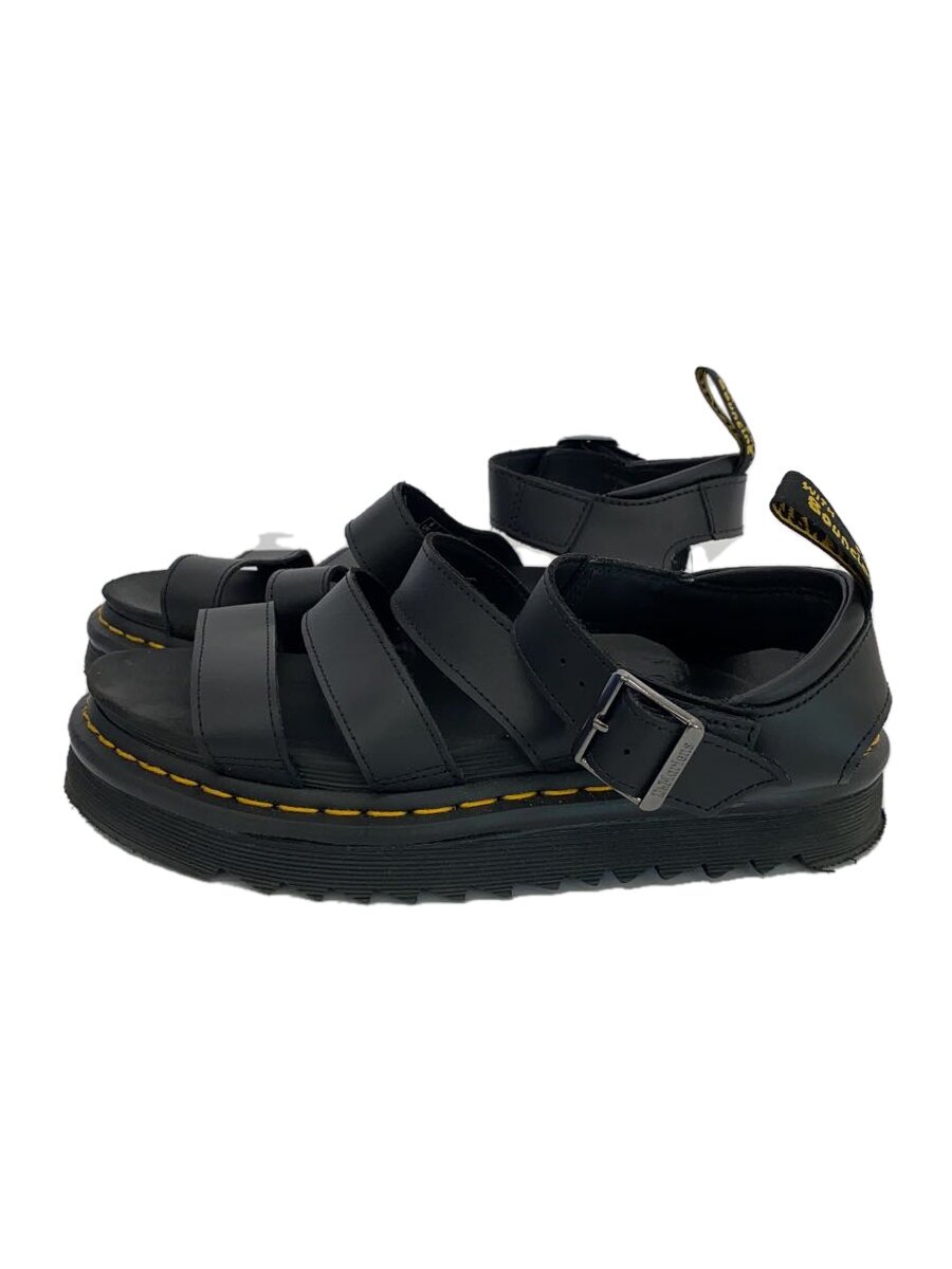 【中古】Dr.Martens◆サンダル/UK6/BLK【シューズ】
