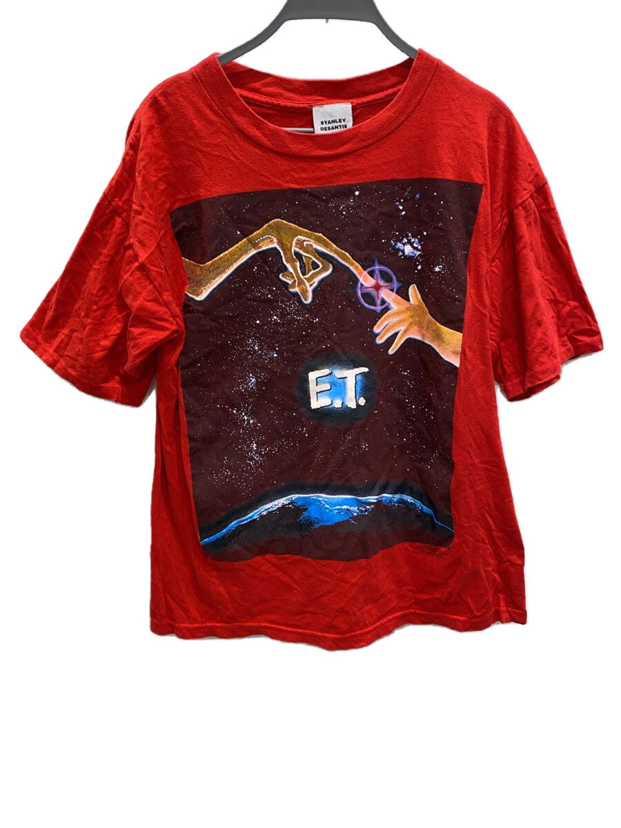 【中古】STANLEY DESANTIS◆S/E.T. ムービーTシャツ/M/コットン/RED【メンズウェア】｜2ｎｄ STREET 店
