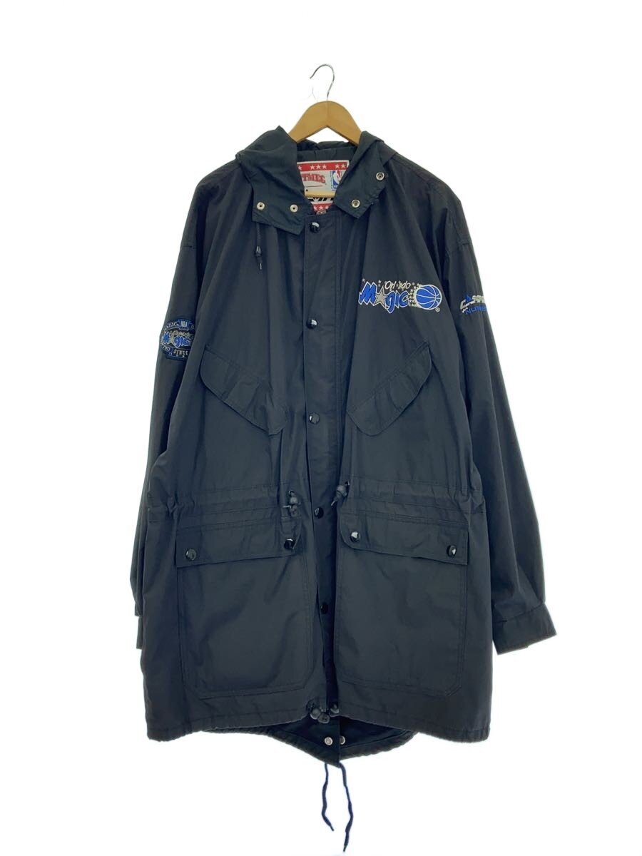【中古】NBA ORLANDO MAGIC/ベンチコート/フーディジャケット/XL/ポリエステル/BLK【メンズウェア】｜2ｎｄ STREET 店