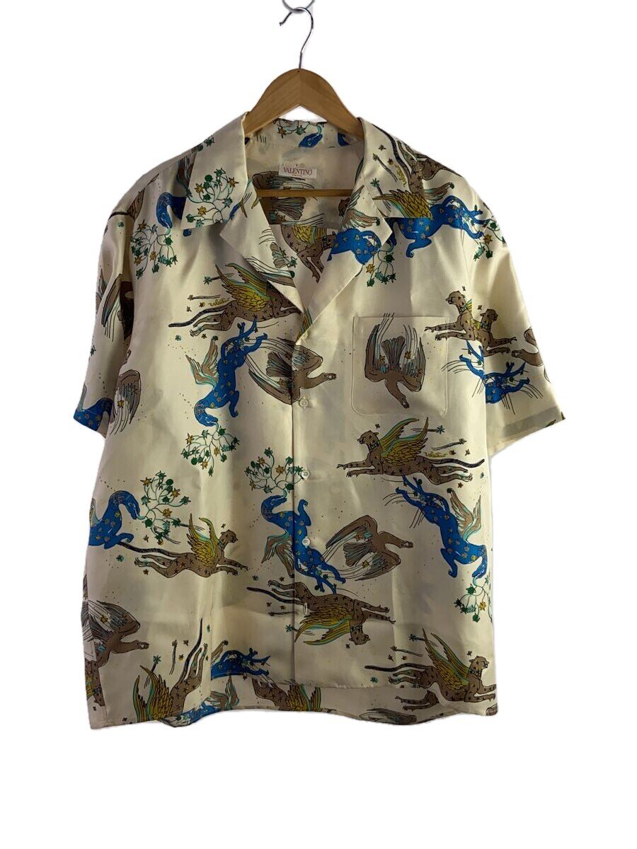 【中古】VALENTINO◆半袖プルオーバー/48/地絹/CRM/XV3VAAA90863/? NULL ?【メンズウェア】