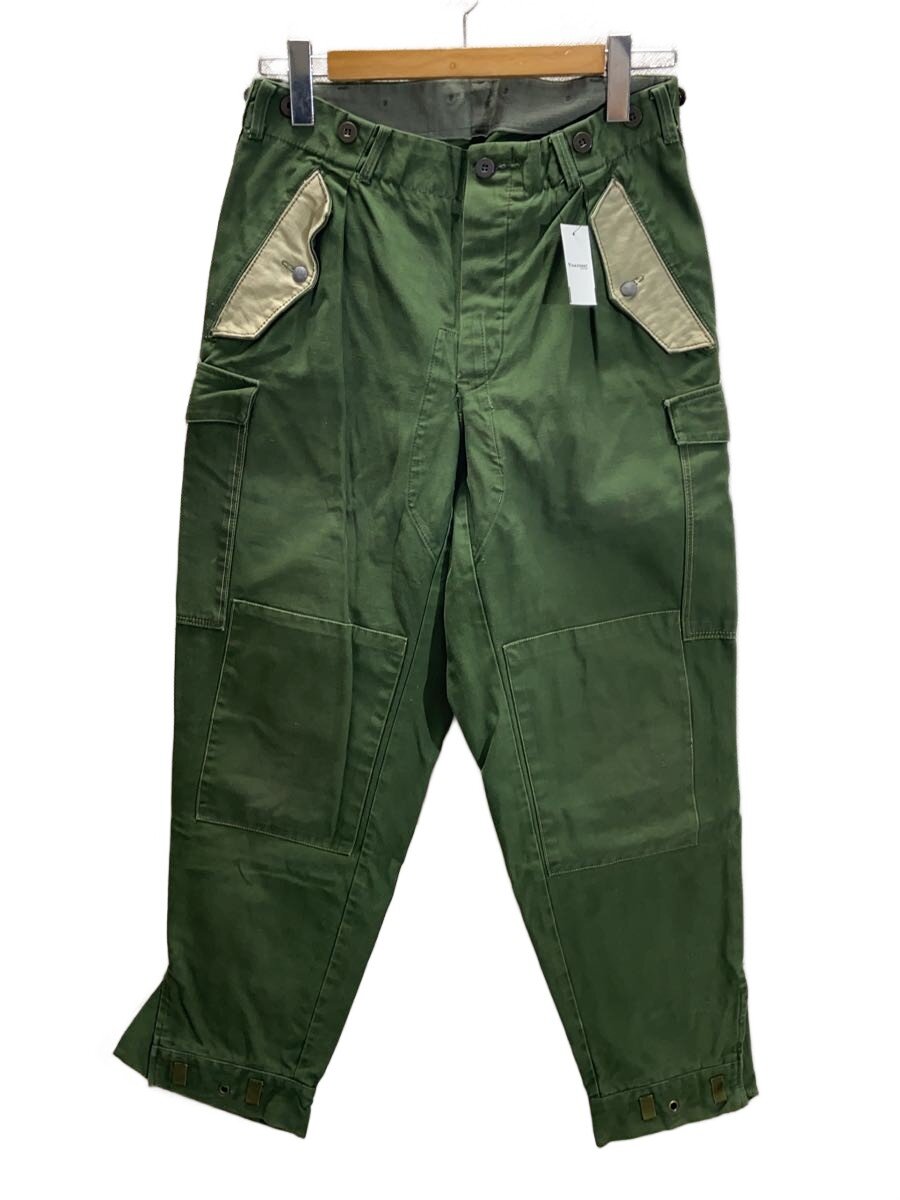 【中古】MILITARY◆カーゴパンツ/--/綿織物/KHK【メンズウェア】