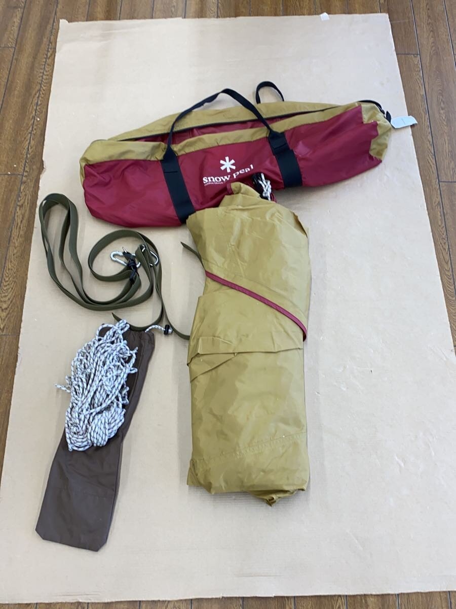 【中古】snow peak◆タープ/ヘキサ/BEG/tp-362【スポーツ】