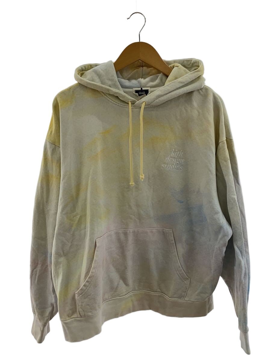 【中古】KITH◆パーカー/M/綿織物/マルチ色つや/総柄/KHM030213//【メンズウェア】