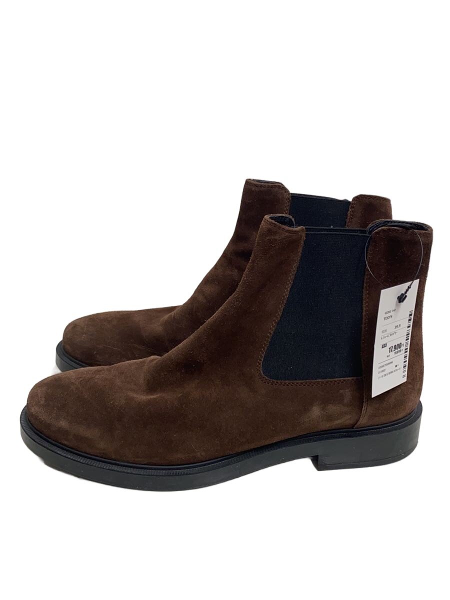 【中古】TOD’S◆ブーツ/39.5/BRW/スウェード【シューズ】|2nd STREET 店