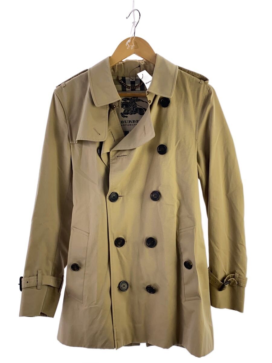 【中古】BURBERRYS◆トレンチコート/46/--/BEG//【レディース御召しもの】