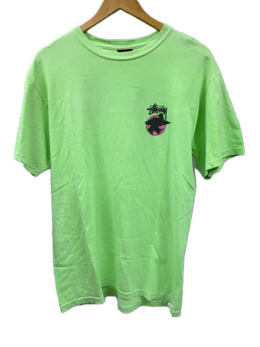【中古】STUSSY◆プルオーバー/M/綿織物/GRN/無地//【メンズウェア】
