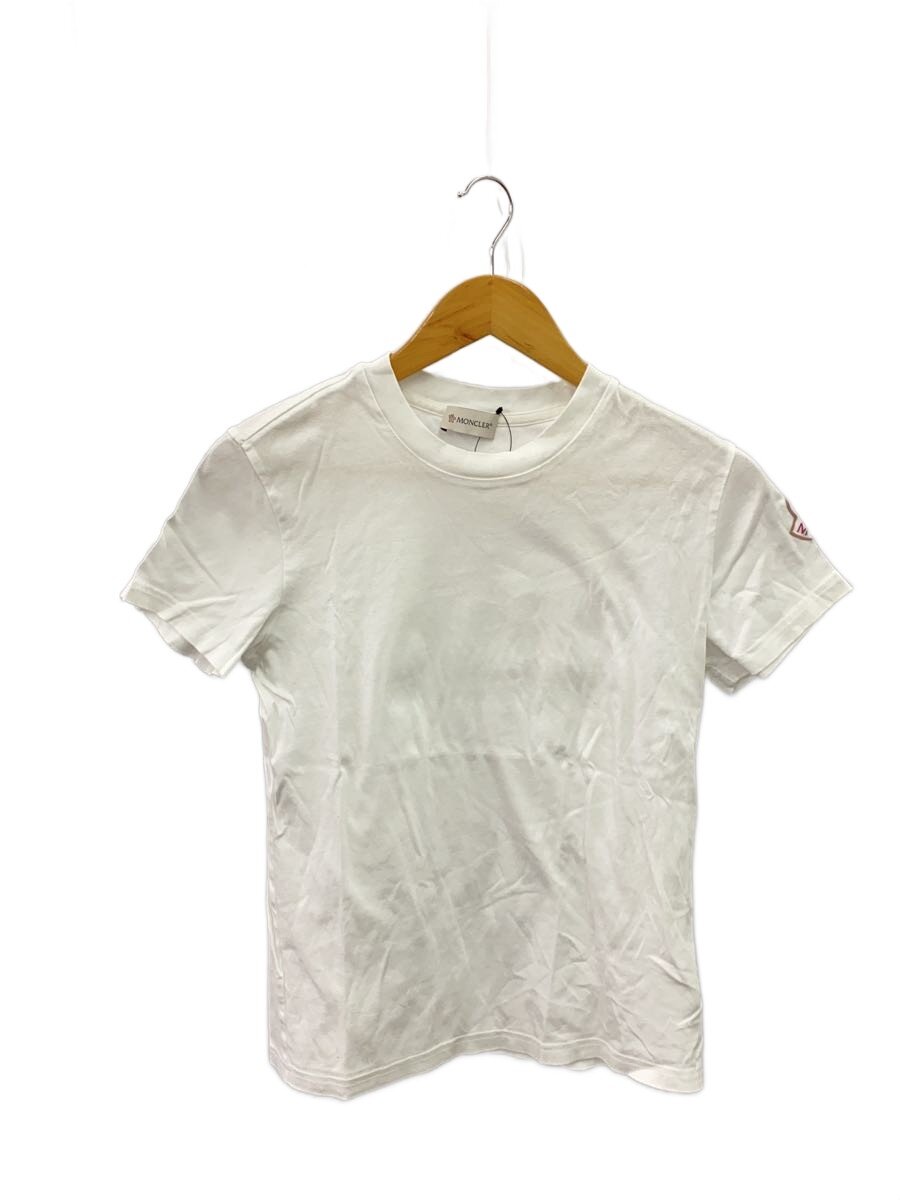 【中古】MONCLER◆プルオーバー/S/綿織物/WHT/無地/C-SCOM-21-26935//【レディースお召しもの】