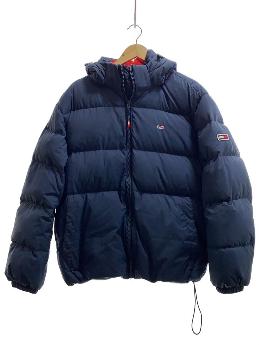 【中古】TOMMY JEANS◆ダウンジャケット/L/ナイロン/ネイビー【メンズウェア】｜2ｎｄ STREET 店