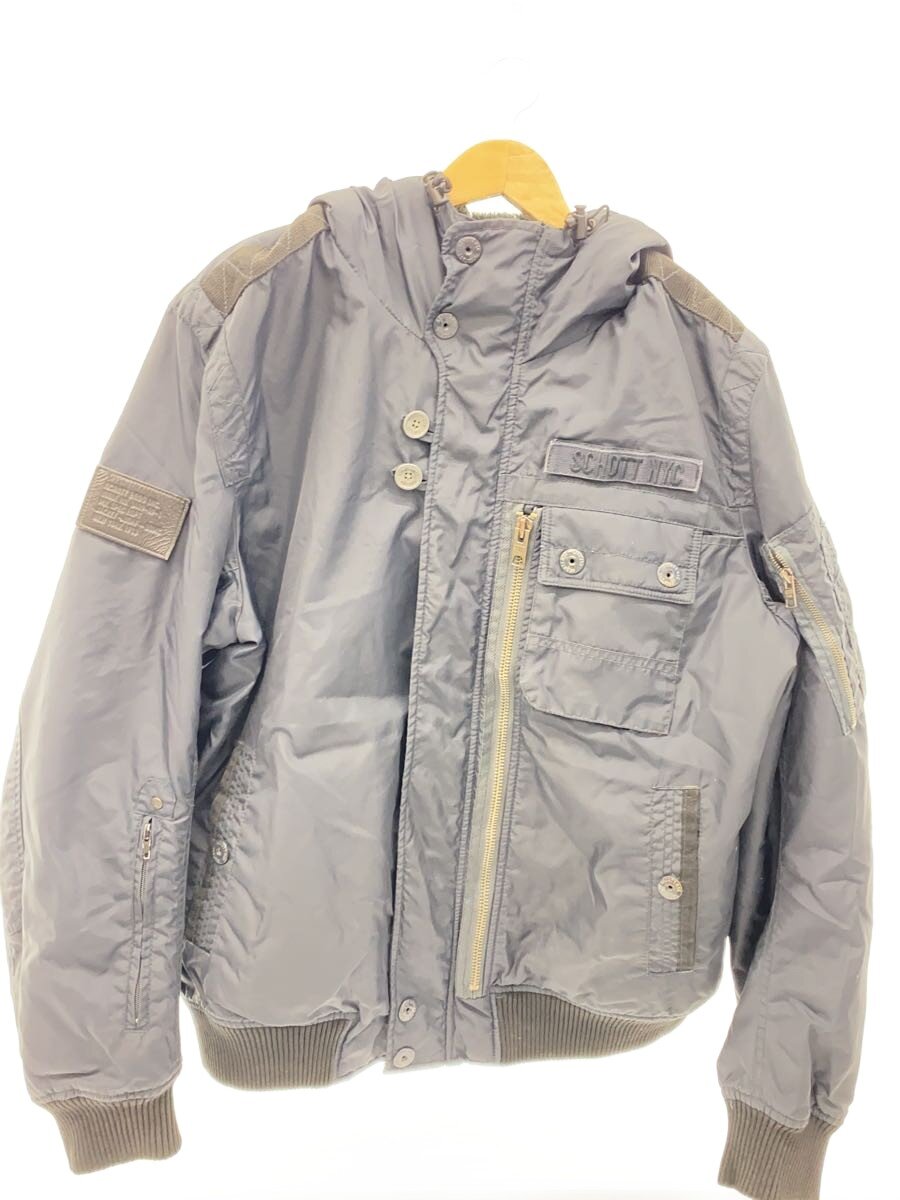 【中古】Schott◆M85/MA-7(AER)/ミリタリージャケット/--/ナイロン/BLK【メンズウェア】｜2ｎｄ STREET 店 11,660円