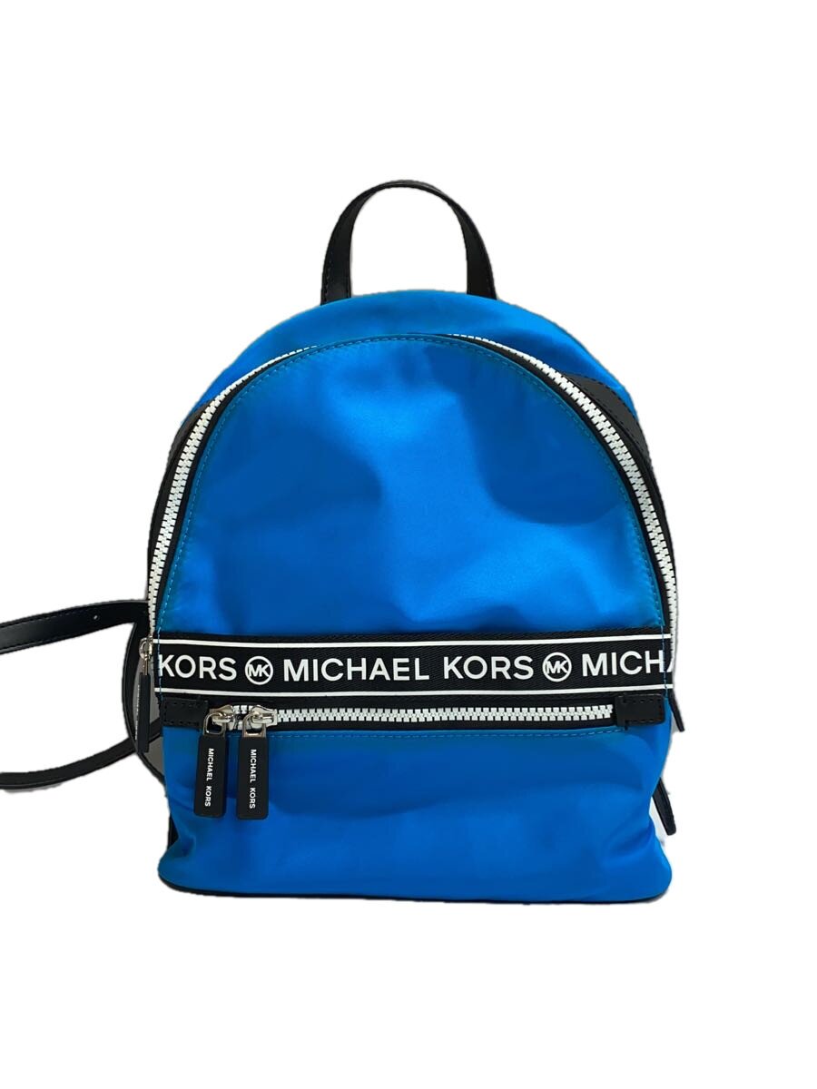 【中古】MICHAEL KORS◆背嚢/--/BLU【御徒面子】