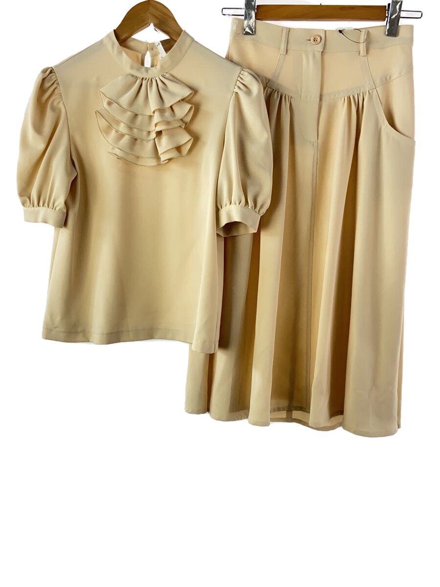 【中古】SEE BY CHLOE◆セットアップ/34/ポリエステル/BEG/無地【レディースウェア】|2nd STREET 店