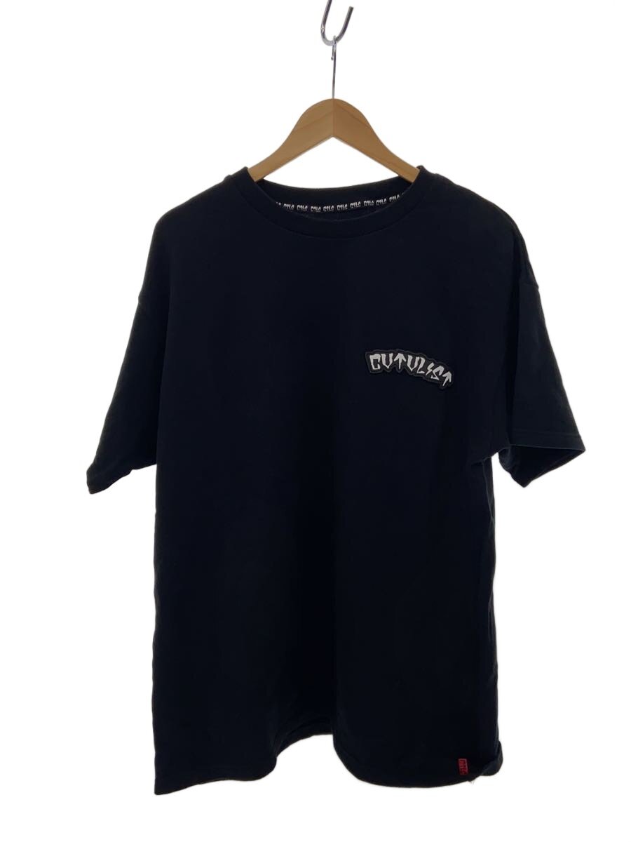 【中古】CVTVLIST◆プルオーバー/1/綿織物/BLK【メンズウェア】