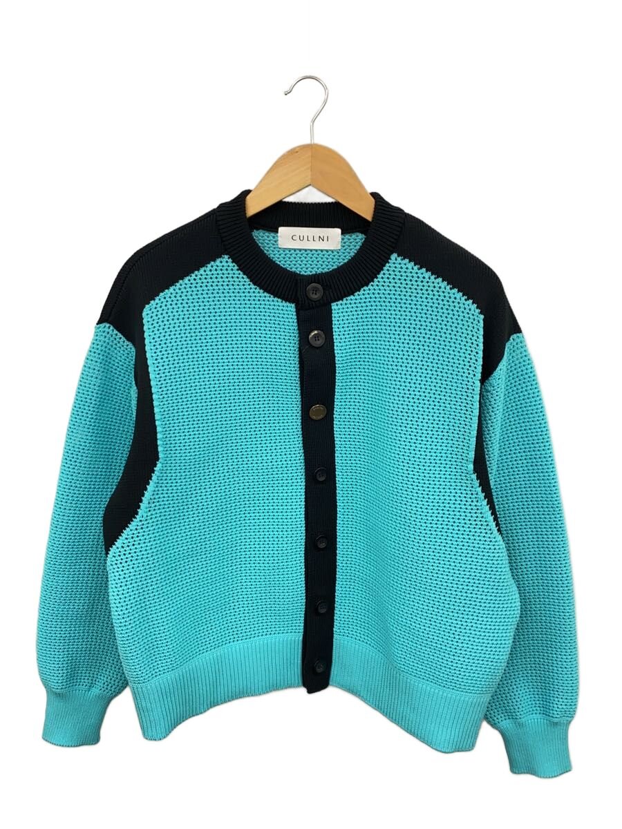 【中古】CULLNI◆25SS/カーディガン(厚手)/0/ポリエステル/BLU/25-SS-043【メンズウェア】｜2ｎｄ STREET 店