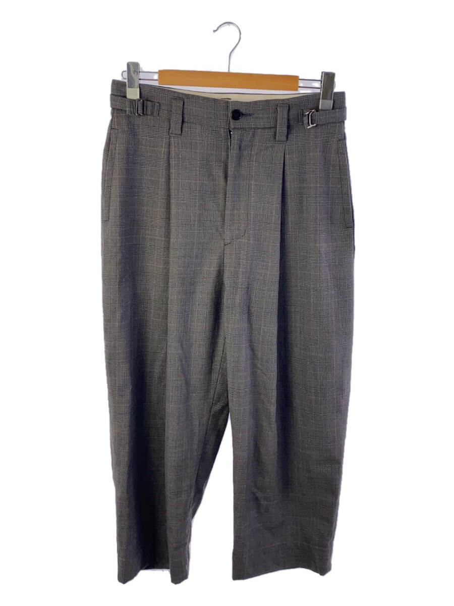 【中古】By H/バイエイチ/スラックスパンツ/2/ウール/ブラウン/茶/チェック/Made in Japan//【メンズウェア】｜2ｎｄ STREET 店 11,519円