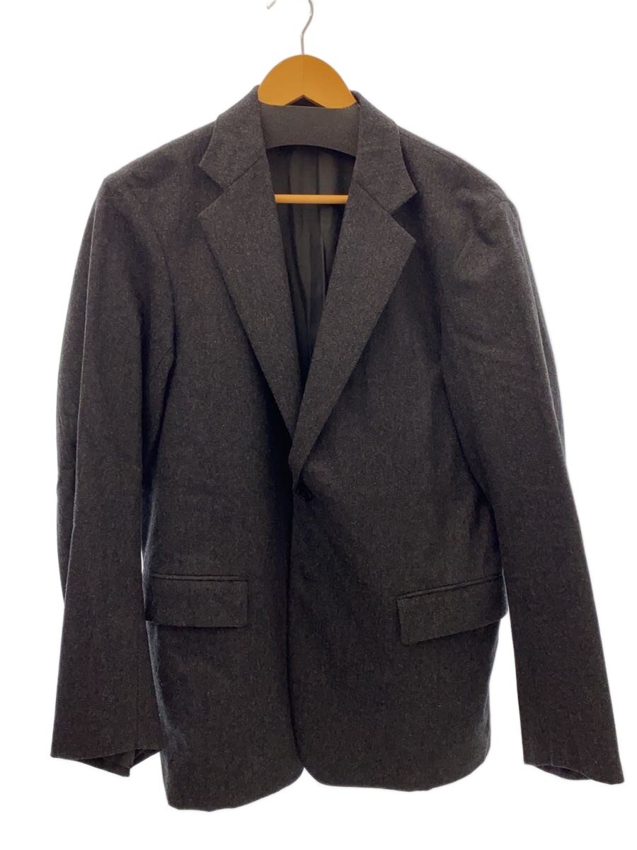 【中古】LOEFF◆テーラードジャケット/1/羊毛/GRY/8885-209-0001【メンズウェア】