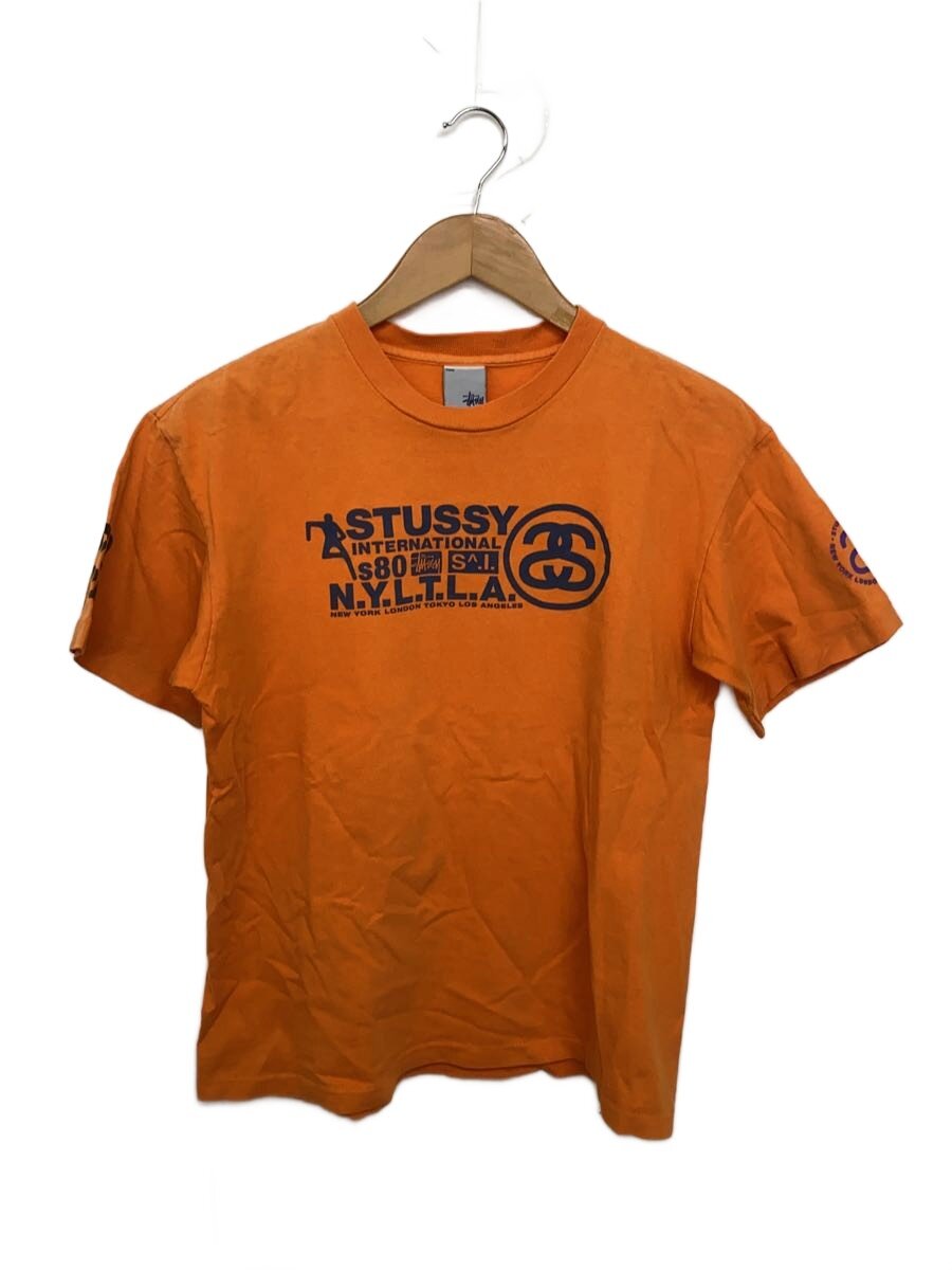 【中古】STUSSY◆プルオーバー/M/綿織物/ORN/00s/USA製【メンズウェア】