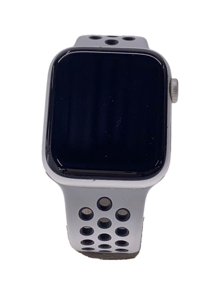 【中古】Apple◆Apple Watch Nike SE 第1時人 GPS模範例 44粍 MKQ73J/A しろがね色/デジ【服飾雑貨他】