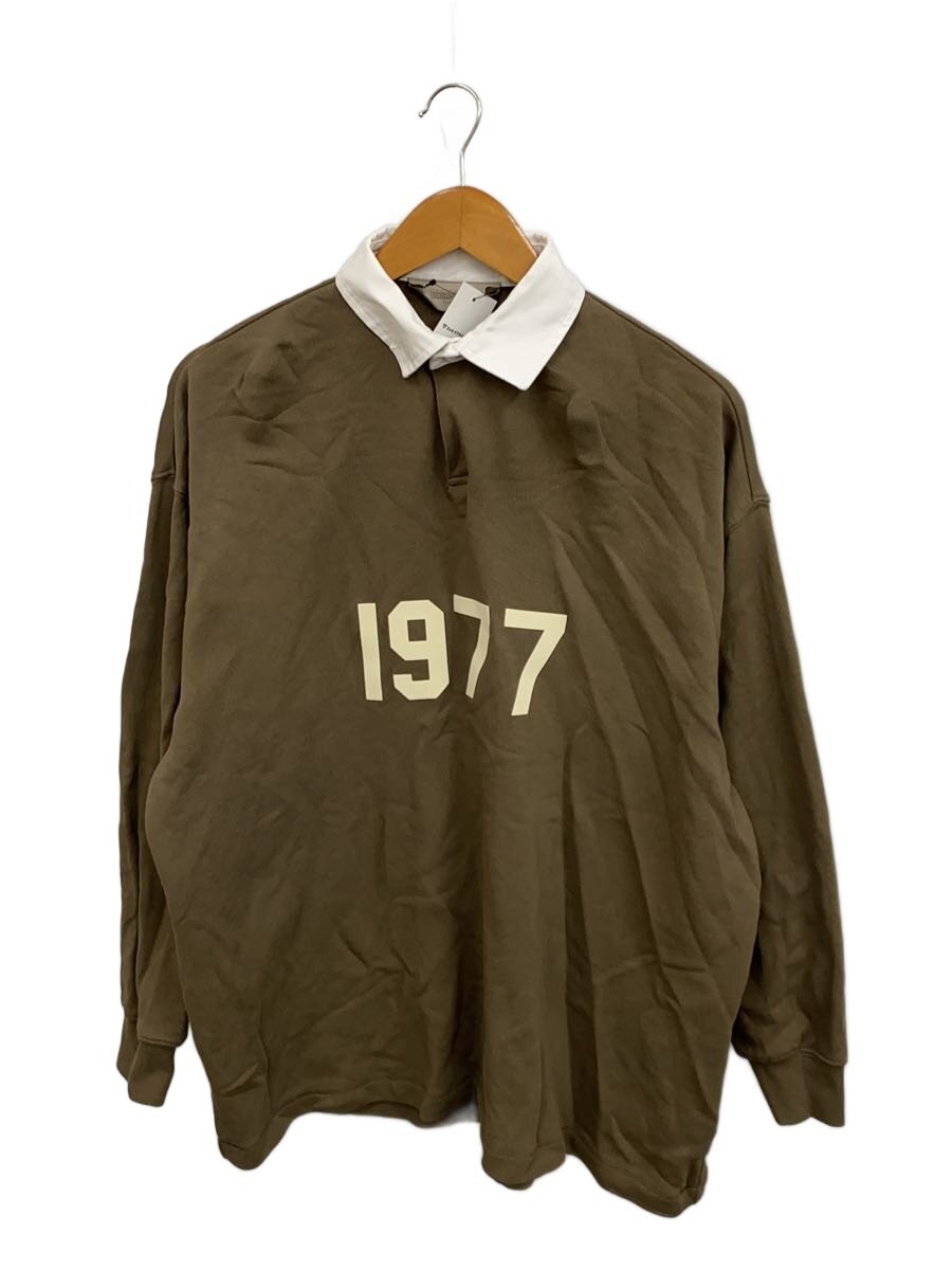 【中古】ESSENTIALS◆ラグビープルオーバー/スポーツシャツ/1977/XS/綿織物/BRW//【メンズウェア】