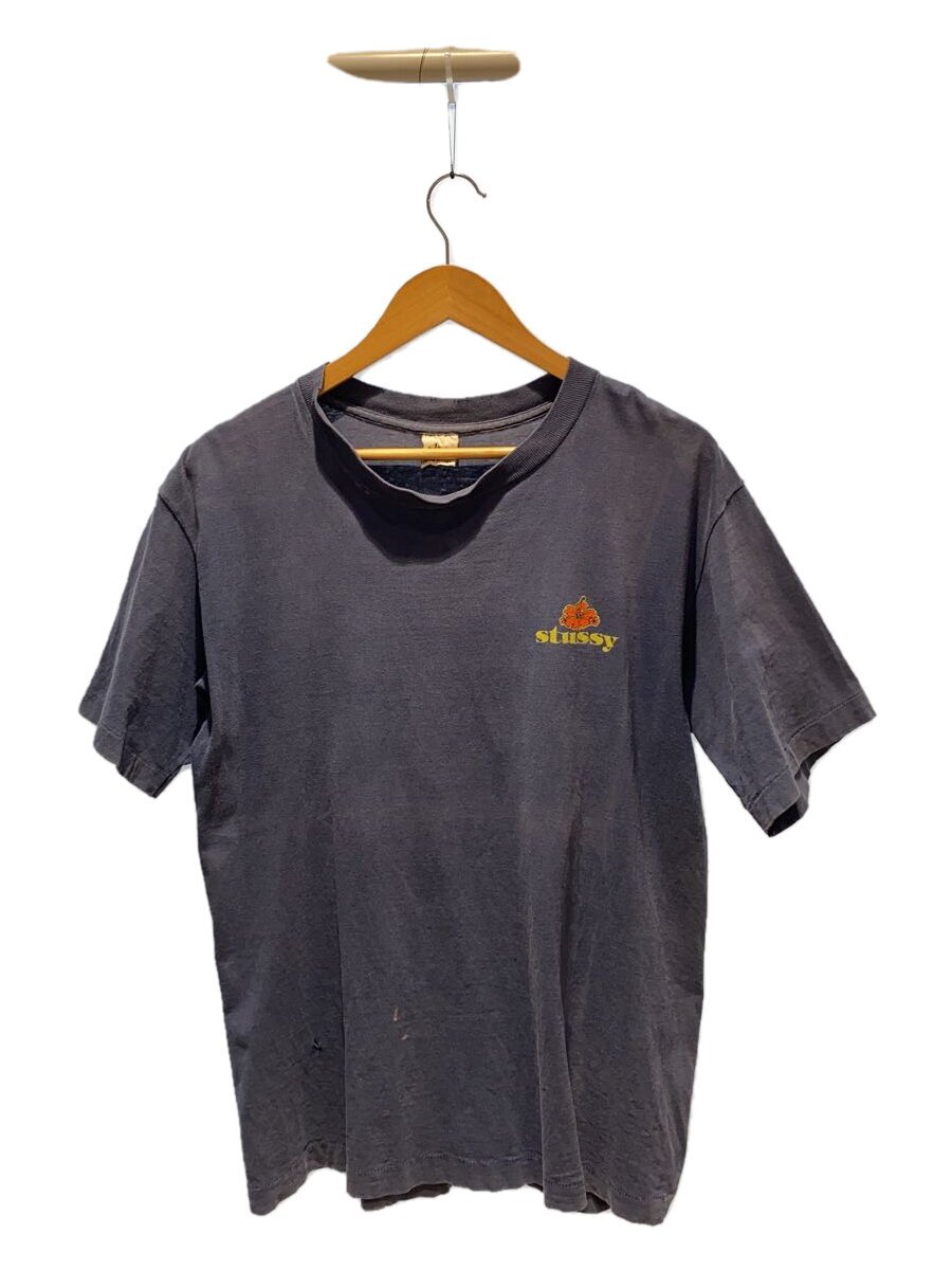 【中古】STUSSY◆90s/プルオーバー/M/綿織物/NVY//【メンズウェア】