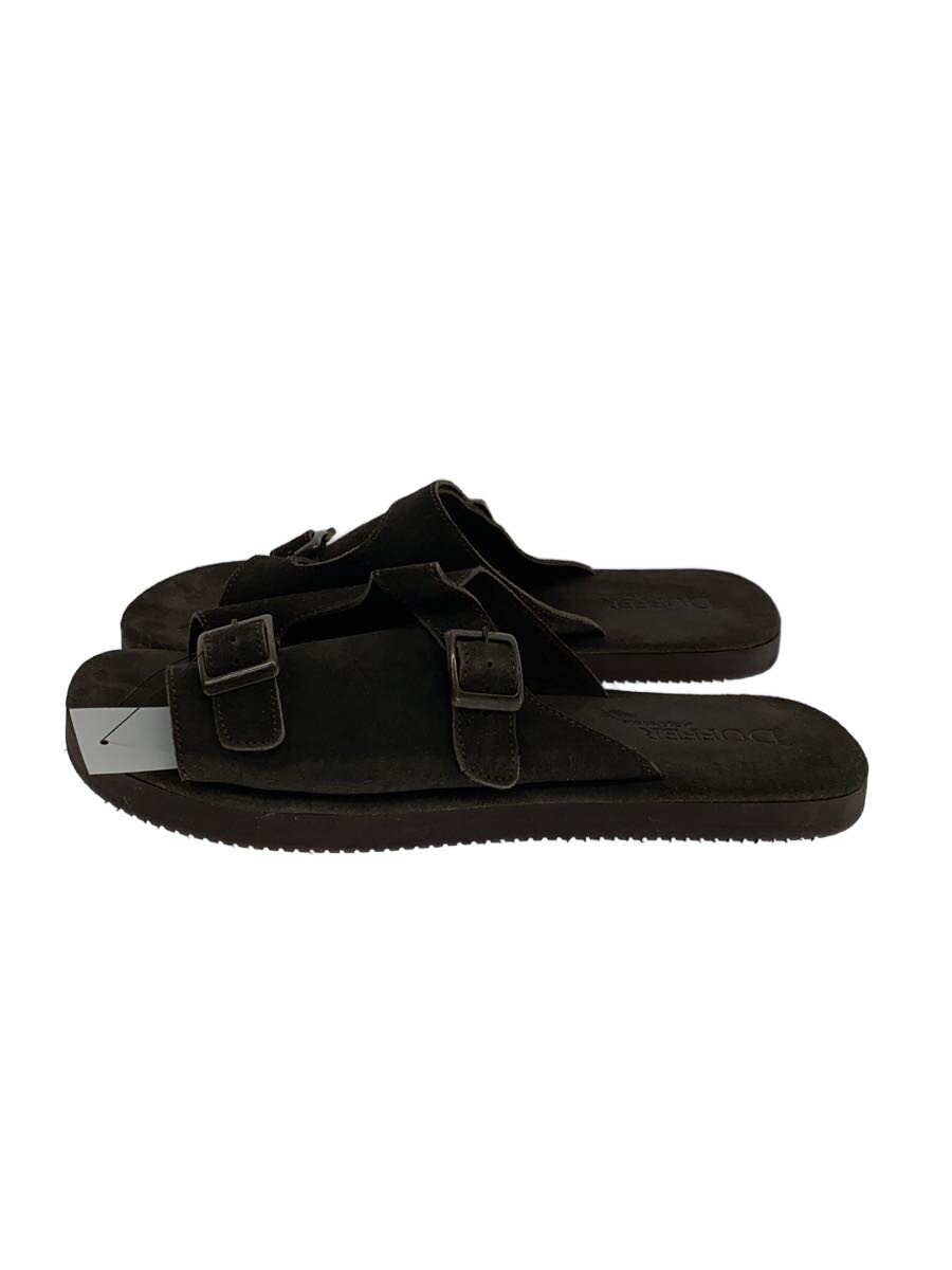 【中古】The DUFFER of St.GEORGE◆サンダル/--/BRW/147-701【シューズ】