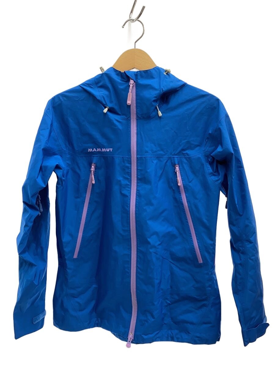 【中古】MAMMUT◆ナイロン上衣/XS/ポリエステル/BLU/無地/1010-22270//【レディース御召しもの】