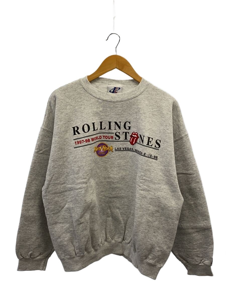 【中古】LOGO ATHLETIC◆90s/流汗/L/綿織物/GRY/? NULL ?【メンズウェア】