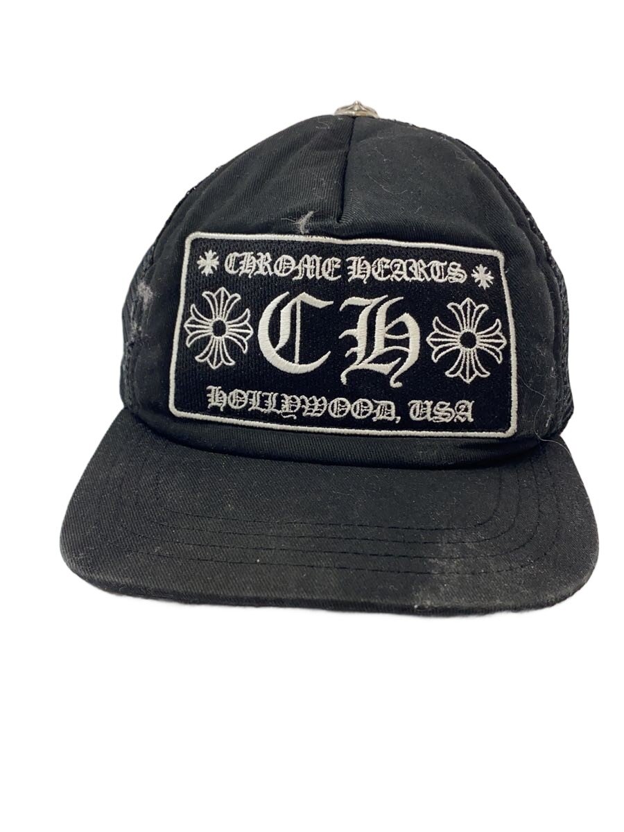【中古】CHROME HEARTS◆メッシュ旗がしら/--/綿織物/BLK/メンズ/2238-304-3327//【服飾雑貨他】