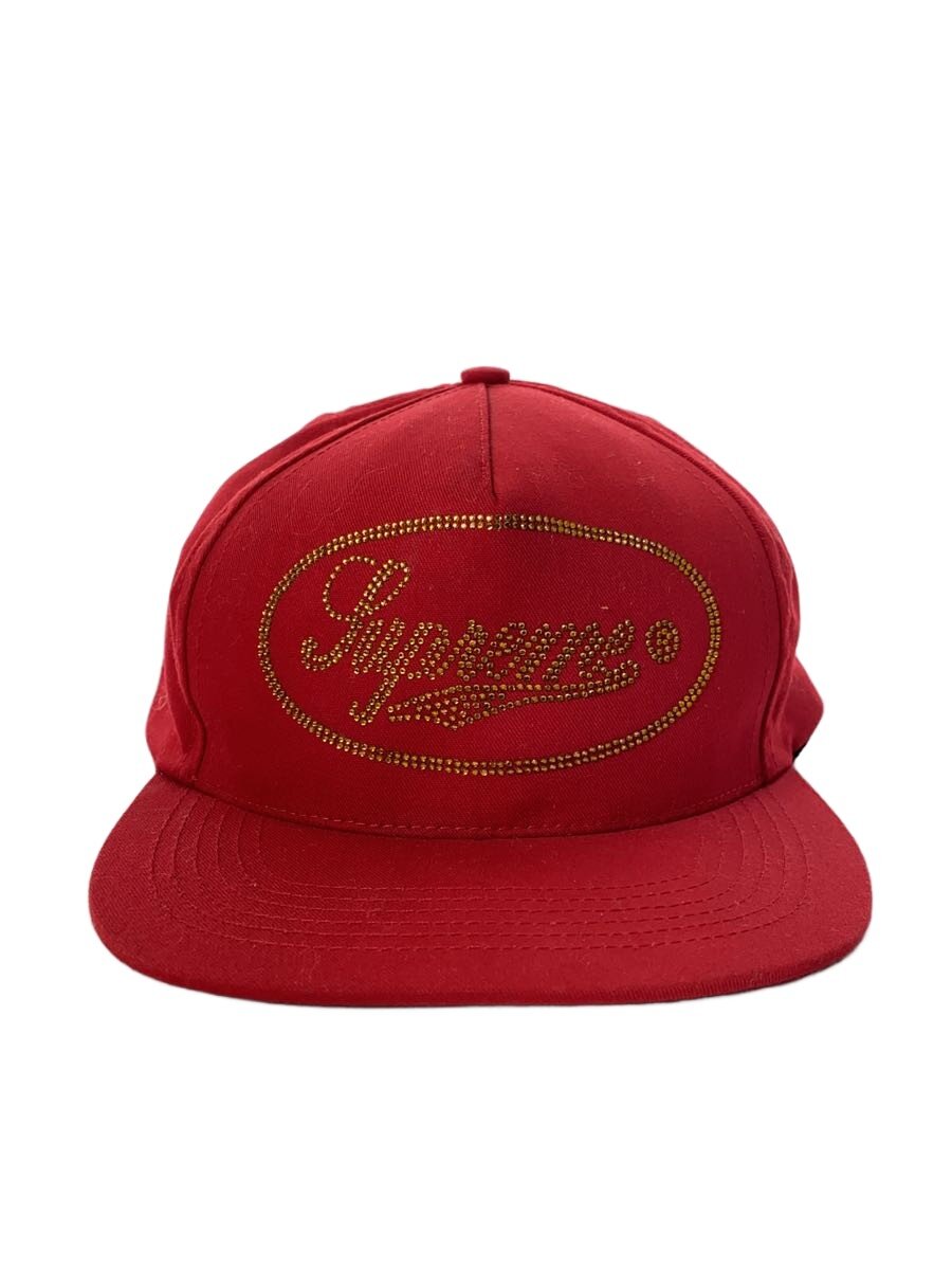 【中古】Supreme◆鳥打ち帽/--/RED/メンズ【服飾雑貨他】