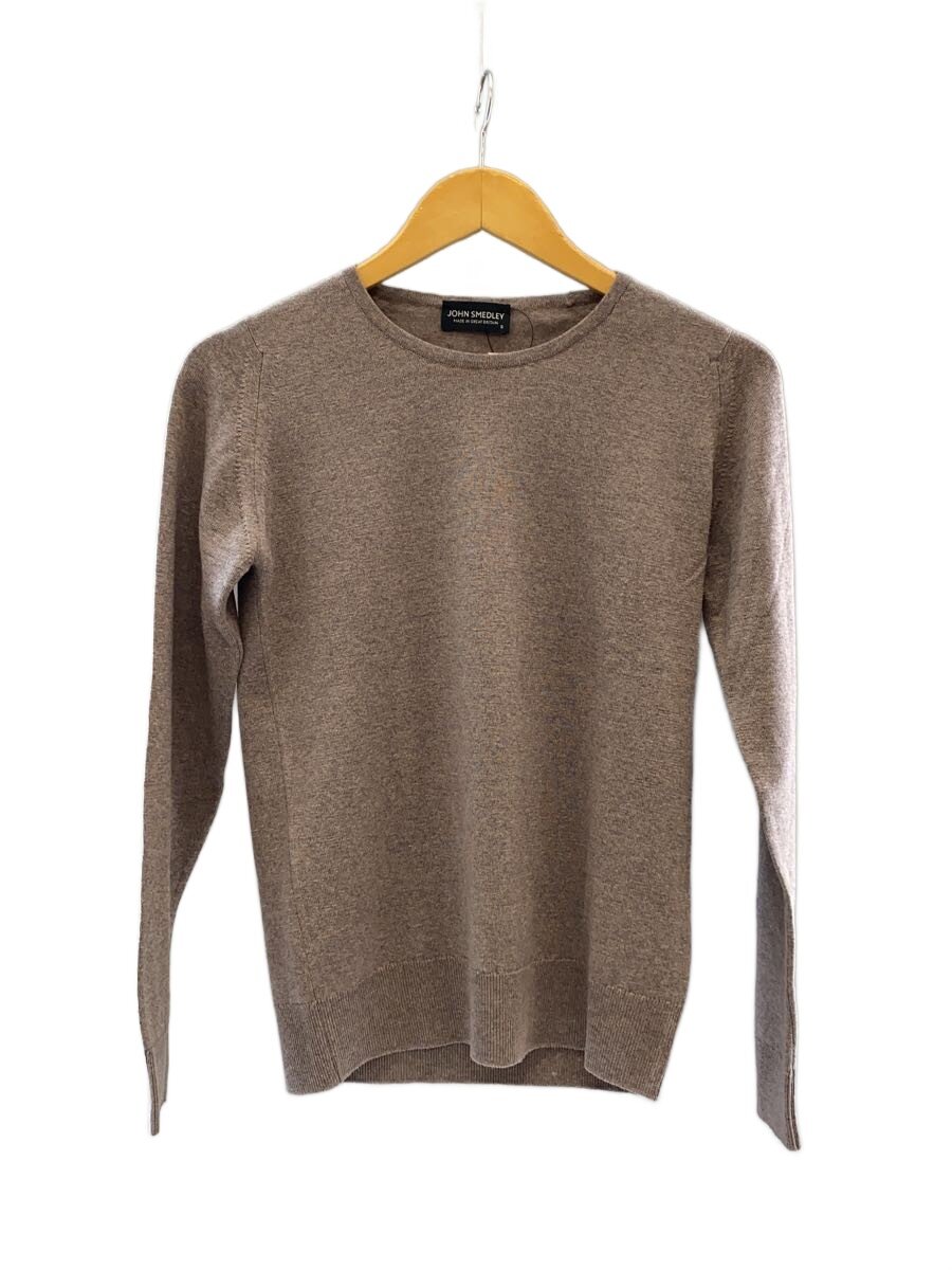 【中古】JOHN SMEDLEY◆クルーネック/ニット・セーター(薄手)/S/ウール/BRW/無地//【メンズウェア】|2nd STREET 店