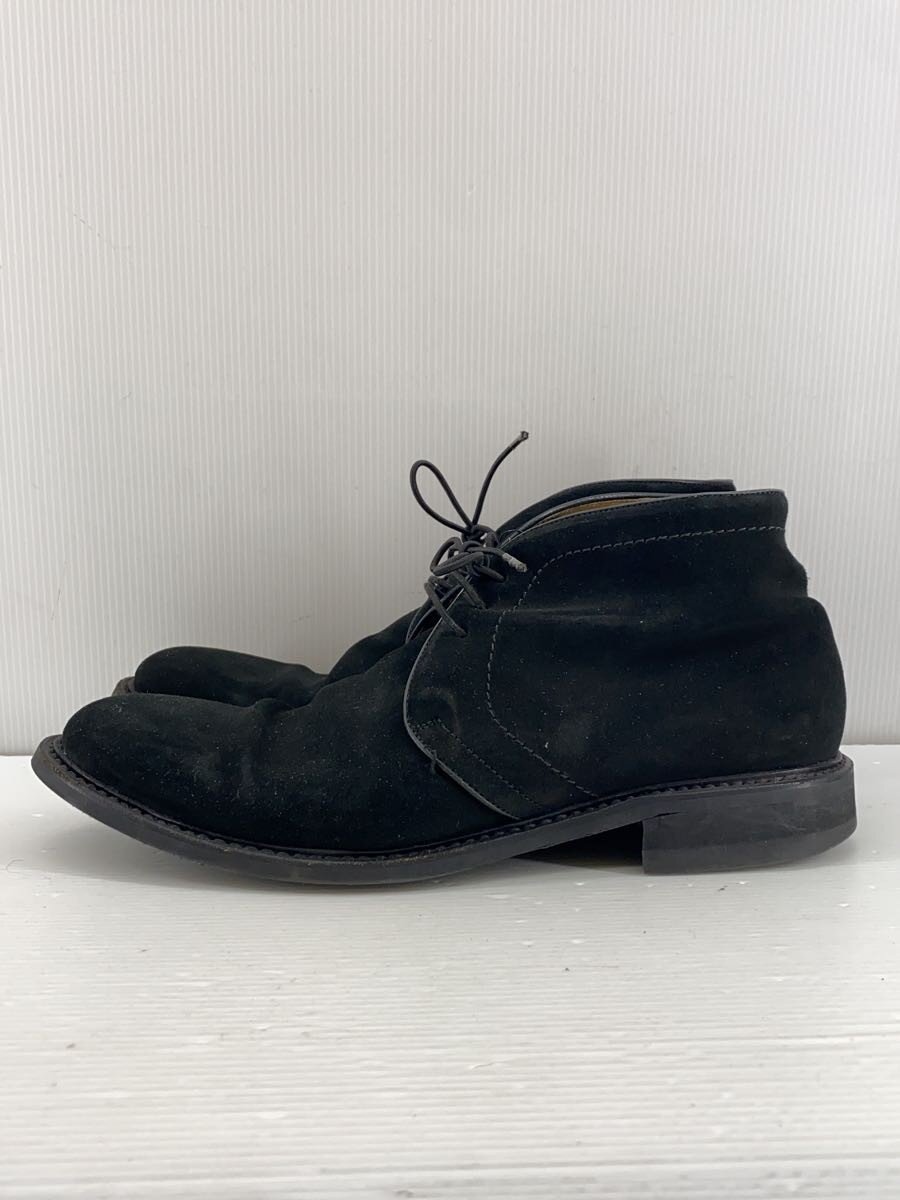【中古】Berwick◆チャッカブーツ/UK10/BLK/スウェード/65540//【シューズ】