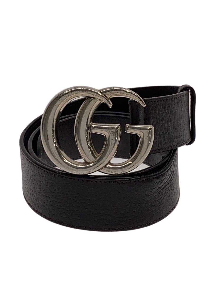 【中古】GUCCI◆ベルト_GGマーモント/レザー/BRW/無地/メンズ//【服飾雑貨他】｜2ｎｄ STREET 店