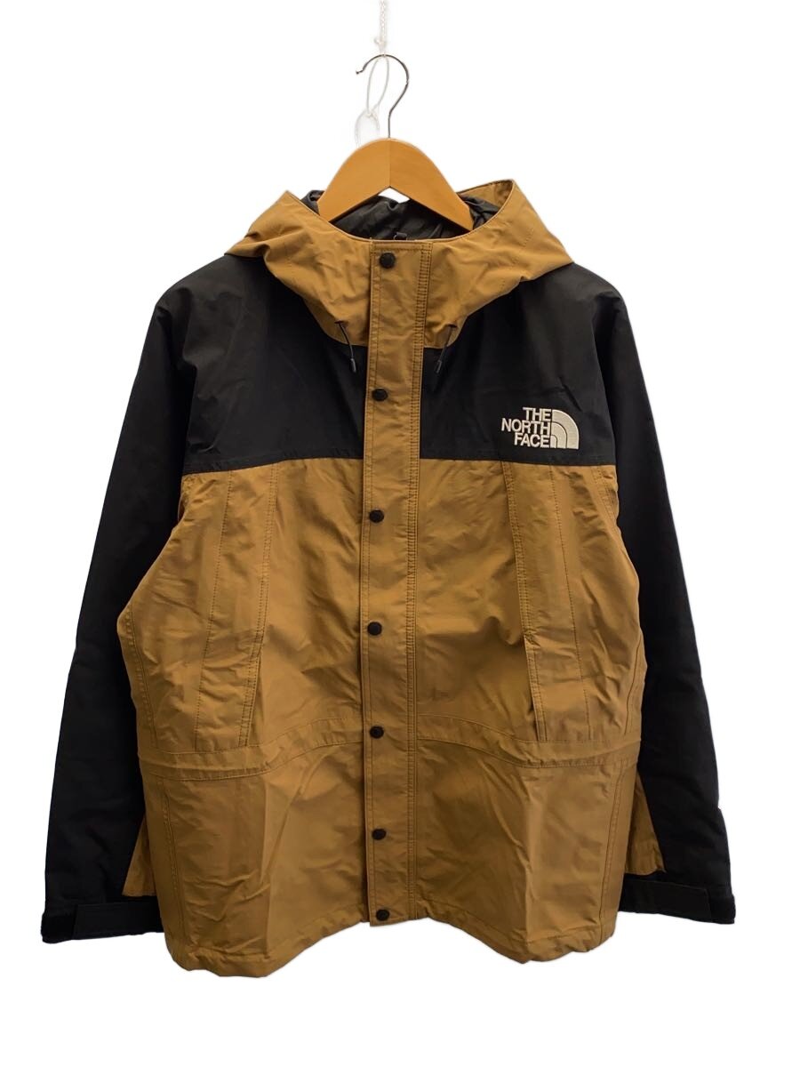 【中古】THE NORTH FACE◆MOUNTAIN LIGHT JACKET_マウンテンライトジャケット/L/ゴアテックス/ナイロン/駱駝【メンズウェア】