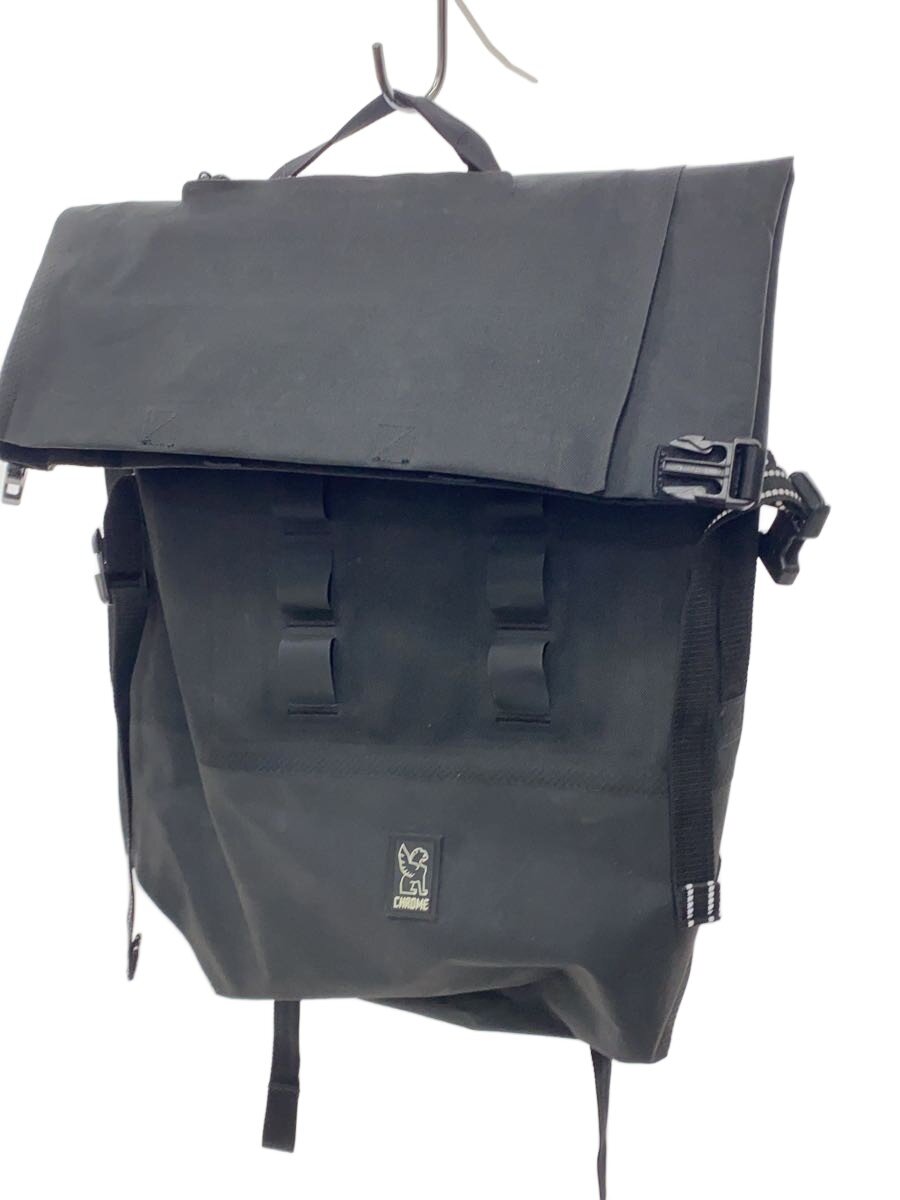 【中古】CHROME◆背嚢/--/BLK/無地【御徒面子】