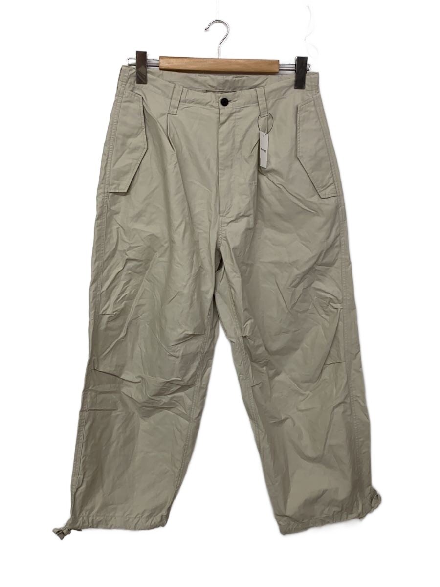 【中古】stein◆22AW/1LDK別注/MILITARY WIDE OVER TROUSERS/S/コットン/CRM/st.475//【メンズウェア】｜2ｎｄ STREET 店