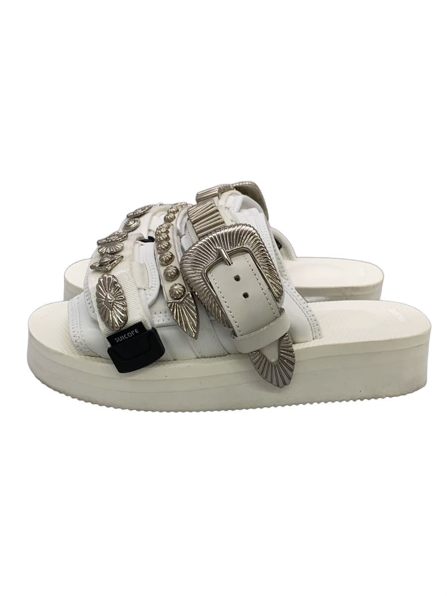 【中古】suicoke◆サンダル/23cm/WHT/ポリエステル/23ss/メタル装飾【シューズ】｜2ｎｄ STREET 店