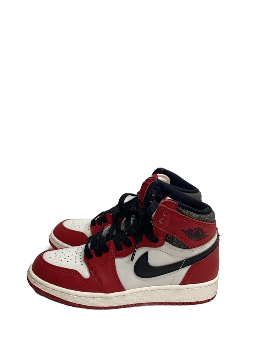 【中古】NIKE◆AIR JORDAN 1 RETRO HIGH OG_エアジョーダン 1 レトロ ご機嫌 OG/22.5糎/RED【シューズ】