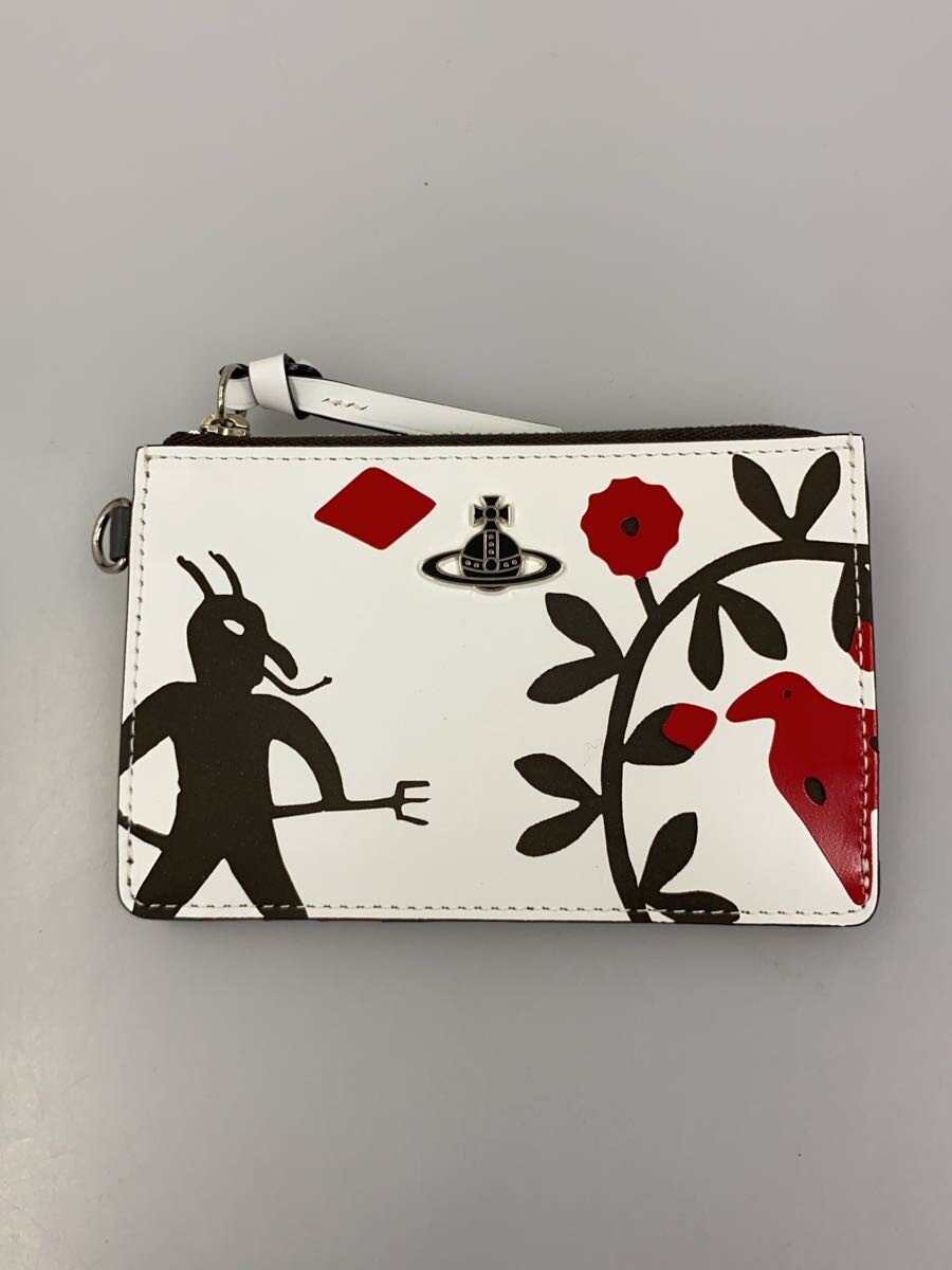 【中古】Vivienne Westwood◆通行手形容れもの/--/WHT/刷り上げる/レディース【服飾雑貨他】