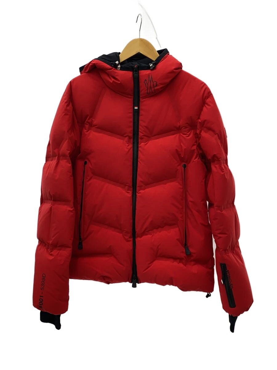 【中古】MONCLER GRENOBLE◆GRENOBLE ARCESAZ/ダウンジャケット/3/ナイロン/RED/G20971A00004 5399D【メンズウェア】|2nd STREET 店