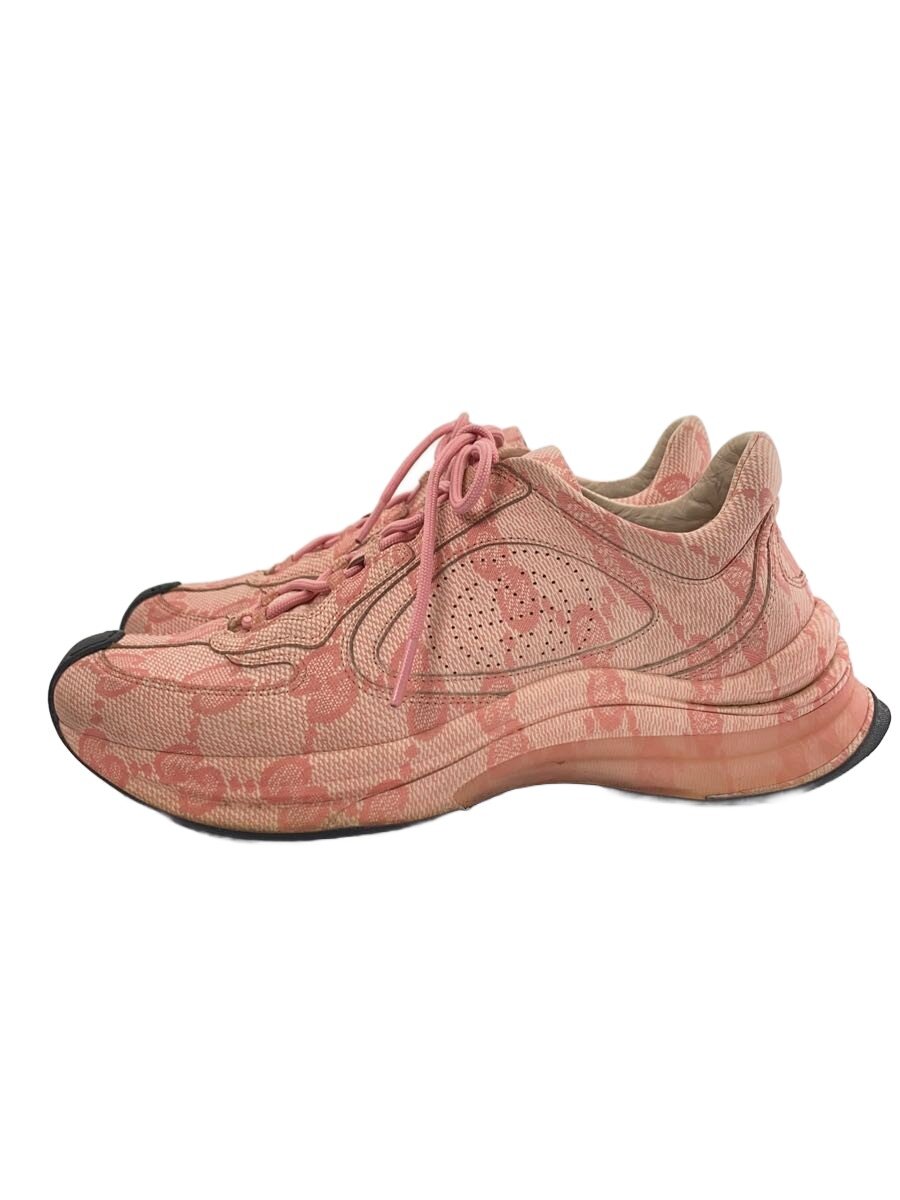 【中古】GUCCI◆GUCCI RUN/ローカットスニーカー/24cm/PNK/725612【シューズ】｜2ｎｄ STREET 店