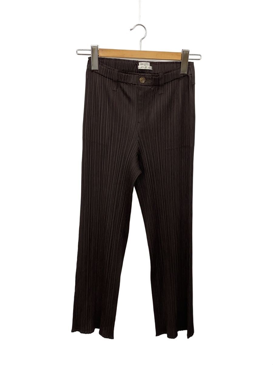 【中古】PLEATS PLEASE ISSEY MIYAKE◆ボトム/1/ポリエステル/BRW/無地/PP43-JF413【レディースウェア】｜2ｎｄ STREET 店