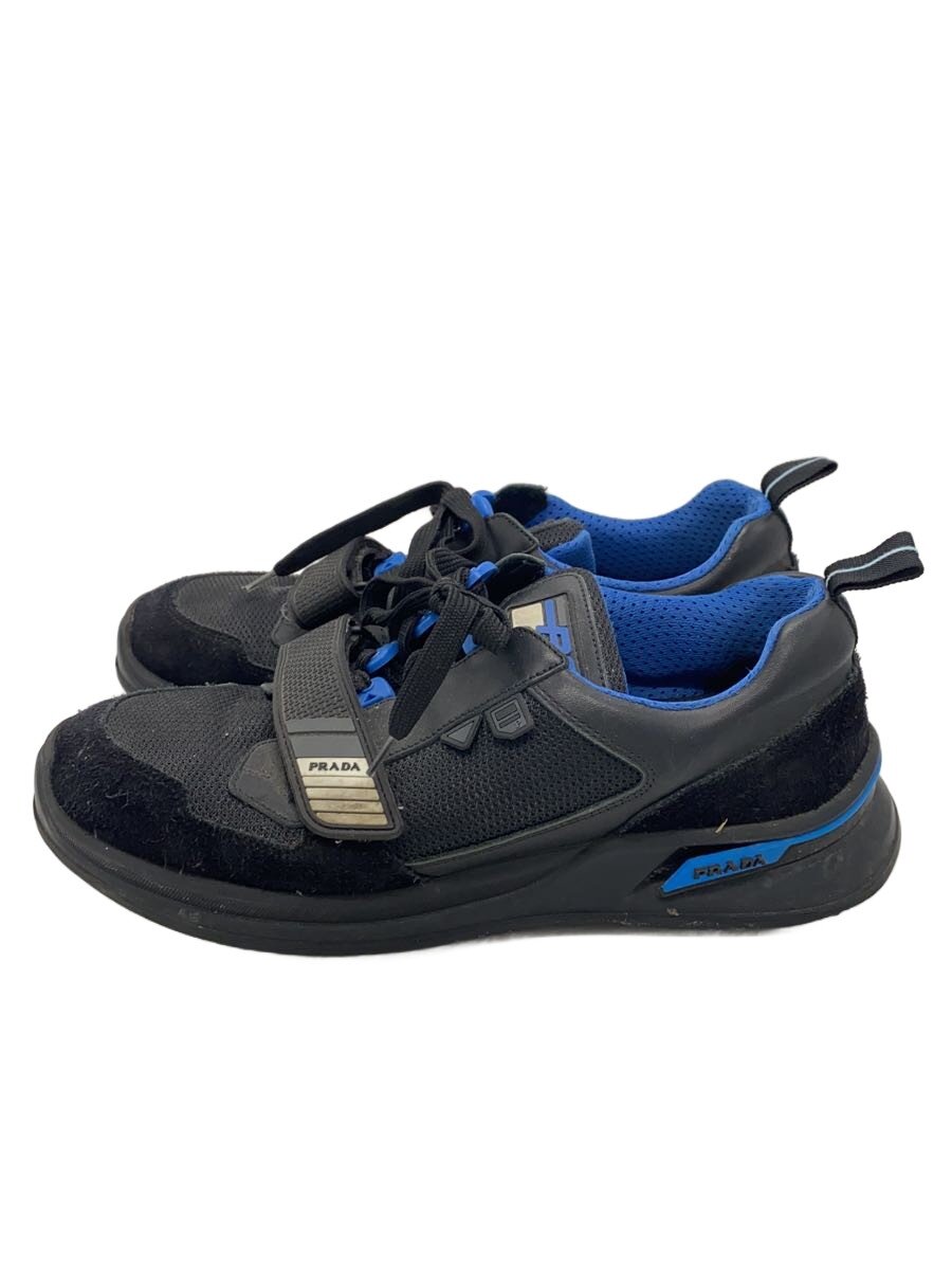 【中古】PRADA◆ローカットスニーカー/UK8.5/BLK/2EG266【シューズ】｜2ｎｄ STREET 店 22,651円