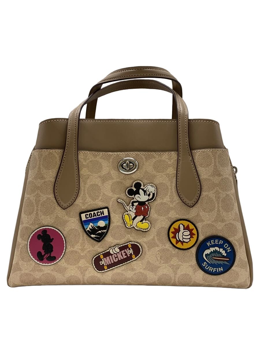 【中古】COACH◆ハンドバック/--/総柄/C2021-3893【御徒面子】