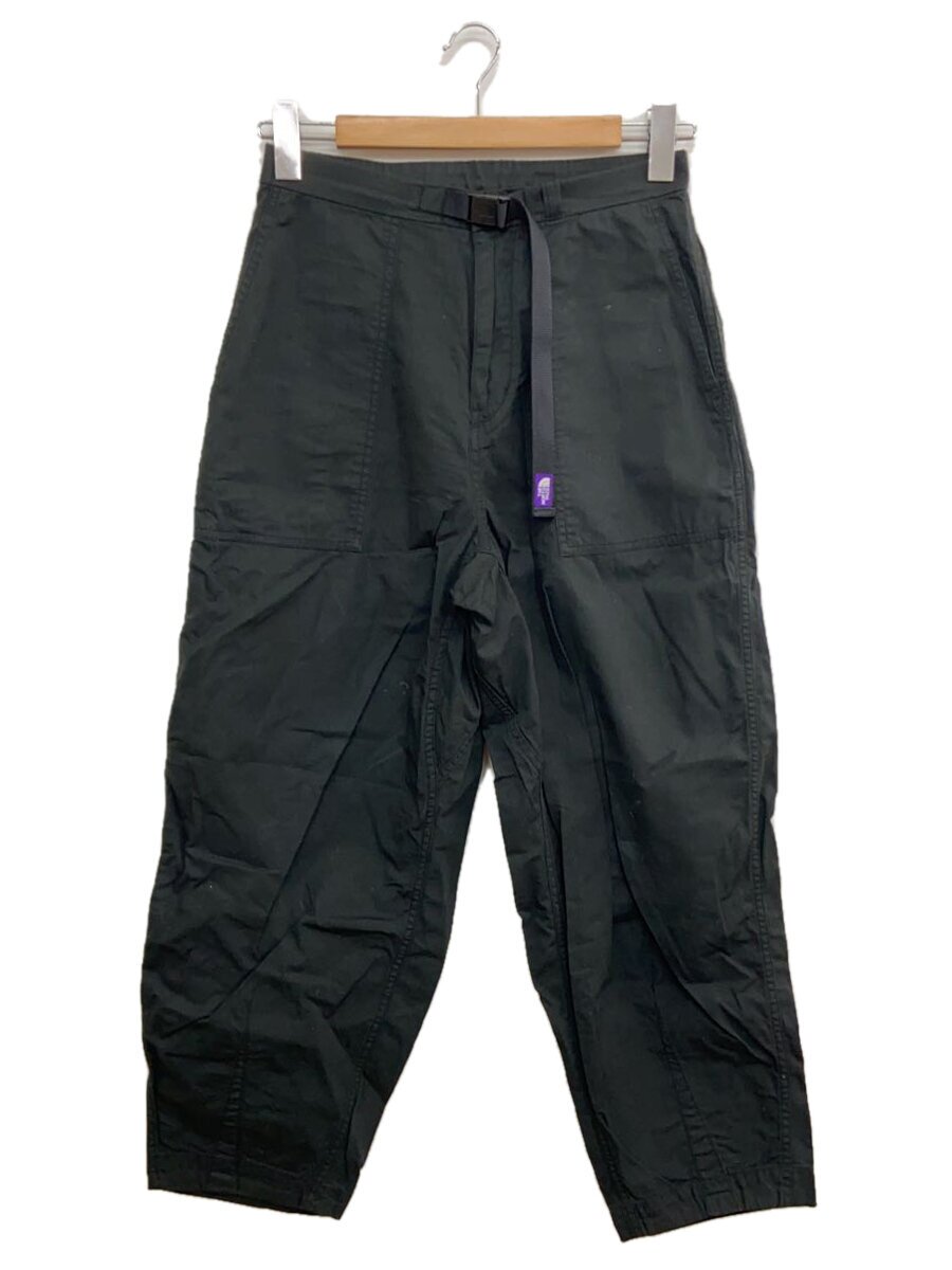 【中古】THE NORTH FACE◆RIPSTOP WIDE CROPPED PANTS_リップストップワイドクロップドパンツ/--/綿織物///【メンズウェア】
