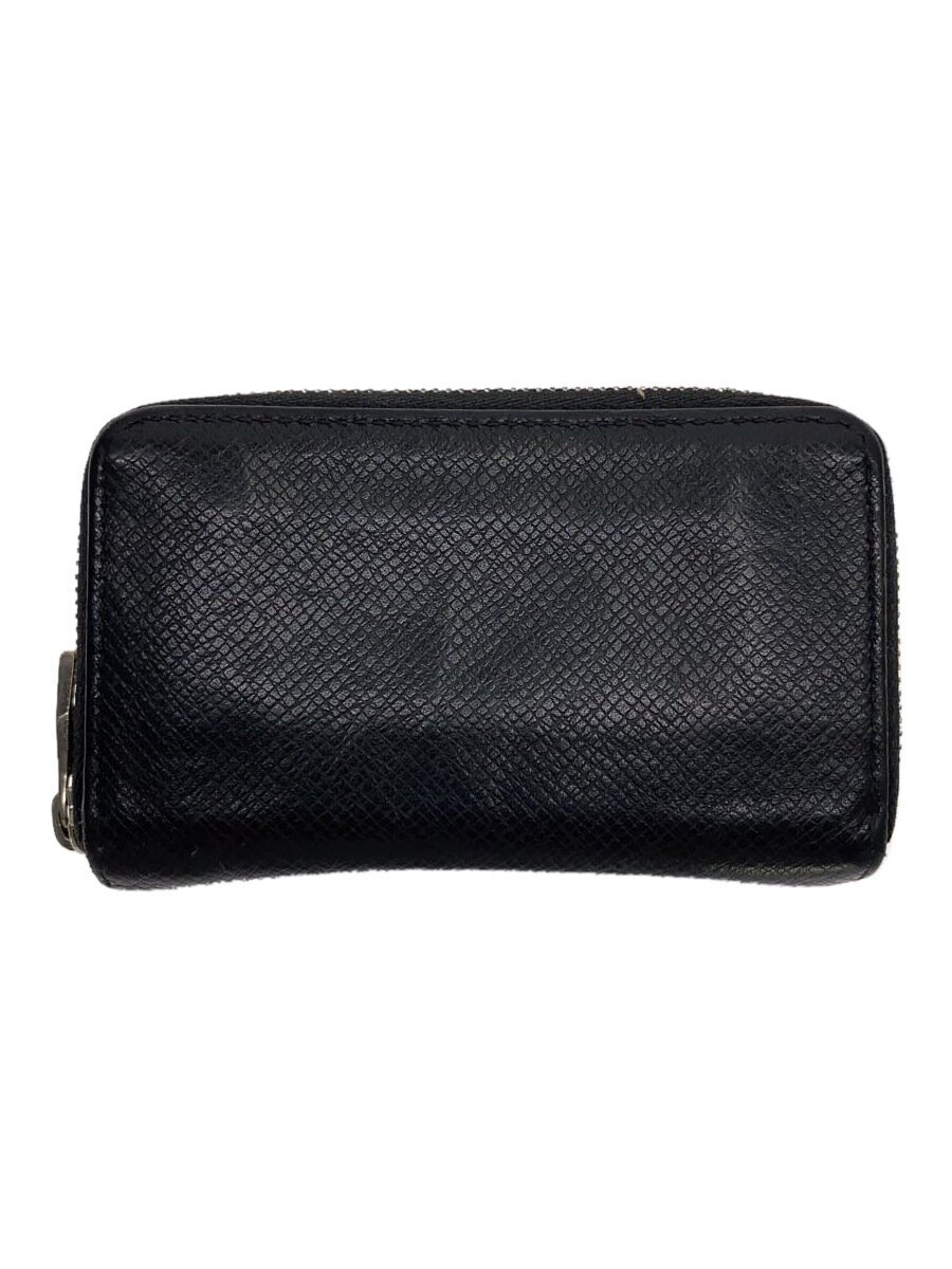 【中古】LOUIS VUITTON◆ジッピー・コインパース_タイガ_BLK/牛革/BLK/メンズ【服飾雑貨他】