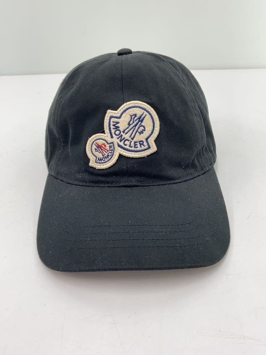 【中古】MONCLER◆キャップ/--/コットン/BLK/メンズ/I10913B00052【服飾雑貨他】｜2ｎｄ STREET 店
