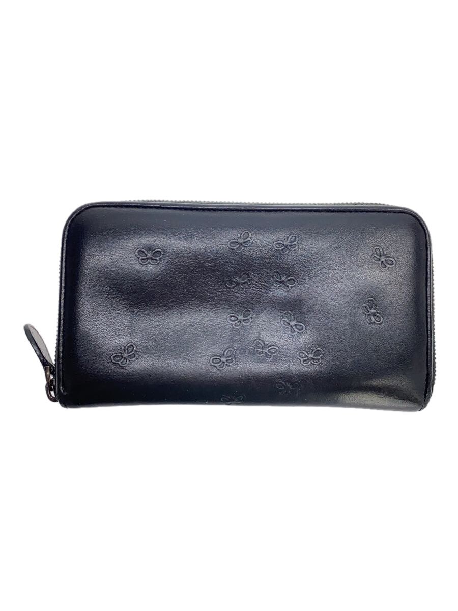 【中古】BOTTEGA VENETA◆長財布/レザー/BLK/無地/レディース【服飾雑貨他】｜2ｎｄ STREET 店