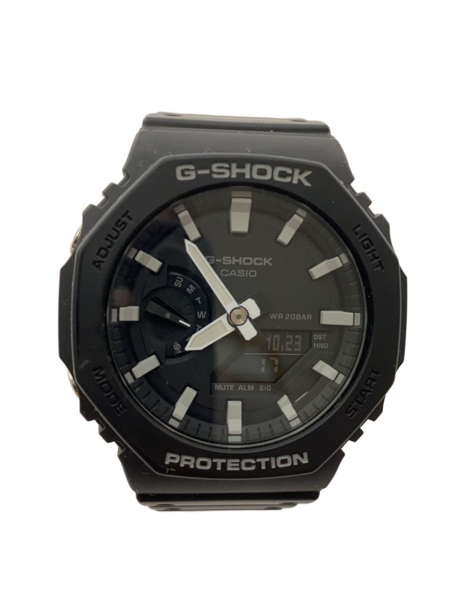 【中古】CASIO◆石英ウオッチ/G-SHOCK/デジアナ/黒いこと/ga-2100-1ajf【服飾雑貨他】