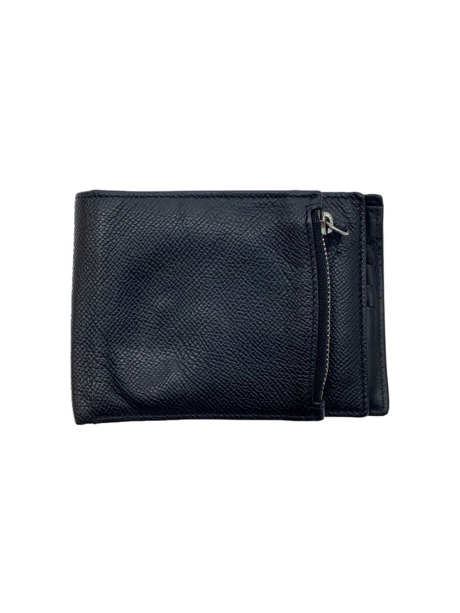 【中古】Maison Margiela◆MEDIUM FLIP FLAP WALLET/レザー/BLK/無地/メンズ/SA1UI0019【服飾雑貨他】｜2ｎｄ STREET 店 14,322円